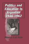 Cover-Bild zum Titel 'Politics and Education in Argentina, 1946-1962' von 'Monica Rein'
