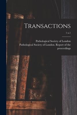 Transactions; 1 n.1 - 