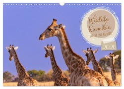 Cover-Bild zum Titel 'Wildlife Namibia - Etosha und Kalahari (Wandkalender 2026 DIN A3 quer), CALVENDO Monatskalender' von 'Dorothea Früh'