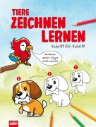 Cover-Bild zum Titel 'Tiere zeichnen lernen' von ''