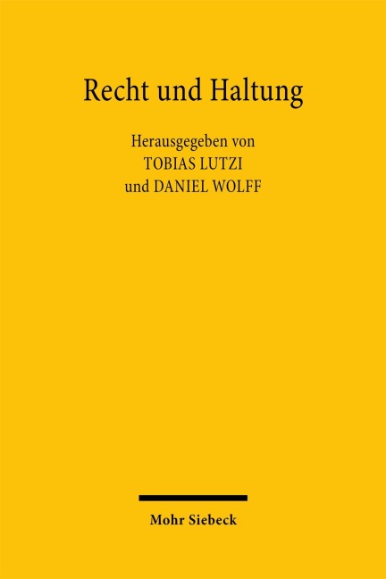 Recht und Haltung - 