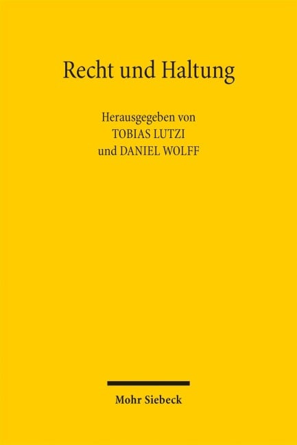 Recht und Haltung - 