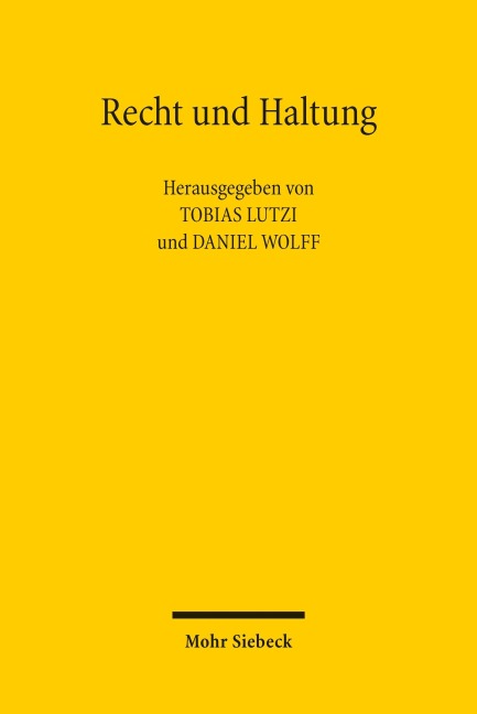 Recht und Haltung - 