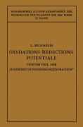 Cover-Bild zum Titel 'Oxydations-Reductions-Potentiale' von 'Leonor Michaelis'