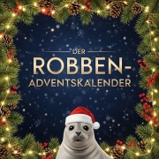 Cover-Bild zum Titel 'Der Robben-Adventskalender' von 'Lena Becker'
