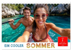 Cover-Bild zum Titel 'Ein cooler Sommer (Tischkalender 2026 DIN A5 quer), CALVENDO Monatskalender' von 'Peter Roder'