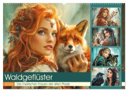 Waldgeflüster. Die mystischen Frauen der alten Pfade (Wandkalender 2026 DIN A2 quer), CALVENDO Monatskalender - Rose Hurley
