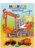 Cover-Bild zum Titel 'Trötsch Malbuch Baustelle' von ''