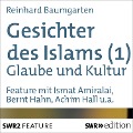 Cover-Bild zum Titel 'Gesichter des Islams - Glaube und Kultur' von 'Reinhard Baumgarten'