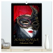 Cover-Bild zum Titel 'Venezianische Masken HALLia VENEZia Schwäbisch Hall (hochwertiger Premium Wandkalender 2026 DIN A2 hoch), Kunstdruck in Hochglanz' von 'Gerd P. Herm'