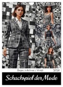 Cover-Bild zum Titel 'Schachspiel der Mode (Wandkalender 2026 DIN A4 hoch), CALVENDO Monatskalender' von 'Katharina Stachanczyk'