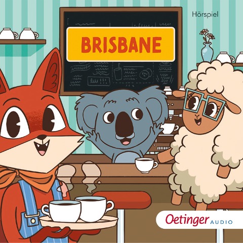 Rund um die Welt mit Fuchs und Schaf. Brisbane (3) - Fox and Sheep