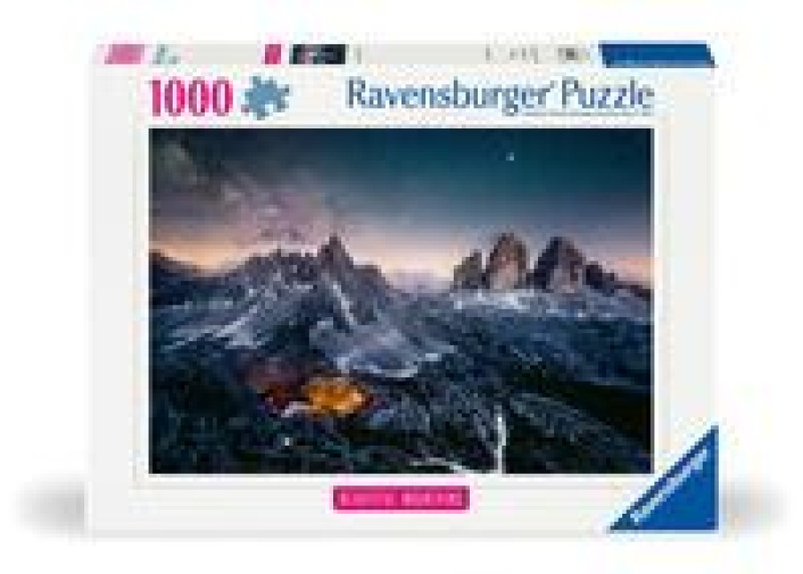 Erwachsenenpuzzle 1000 Teile - Drei Zinnen, Dolomiten - 