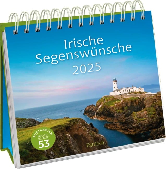 Postkartenkalender 2025: Irische Segenswünsche - 