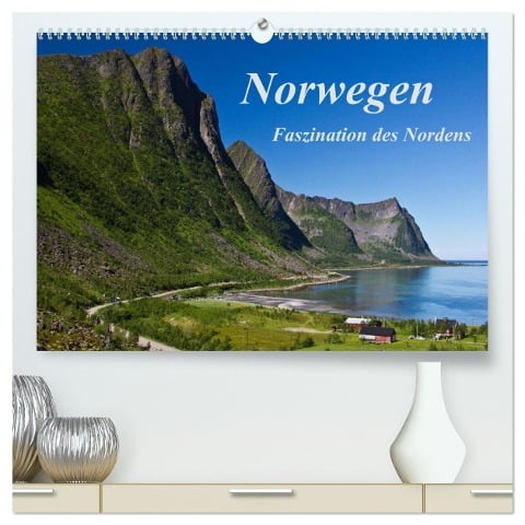 Norwegen - Faszination des Nordens (hochwertiger Premium Wandkalender 2024 DIN A2 quer), Kunstdruck in Hochglanz - Anja Ergler