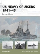 Cover-Bild zum Titel 'Us Heavy Cruisers 1941-45' von 'Mark Stille'