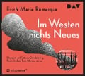 Cover-Bild zum Titel 'Im Westen nichts Neues' von 'Erich Maria Remarque'