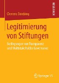 Legitimierung von Stiftungen - Clemens Striebing