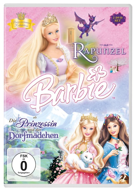 Barbie als Rapunzel & Barbie als die Prinzessin und das Dorfmädchen - 