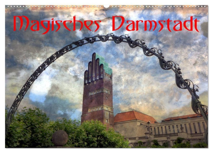 Magisches Darmstadt (Wandkalender 2027 DIN A2 quer), CALVENDO Monatskalender - Claus-Uwe Rank