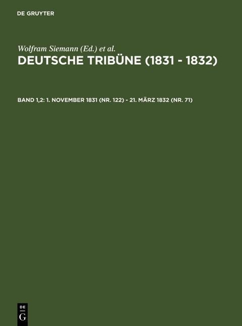 1. November 1831 (Nr. 122) - 21. März 1832 (Nr. 71) - 