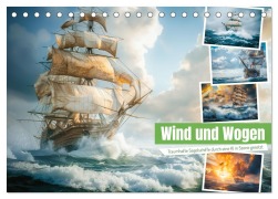 Cover-Bild zum Titel 'Wind und Wogen (Tischkalender 2026 DIN A5 quer), CALVENDO Monatskalender' von 'Steffen Gierok-Latniak'