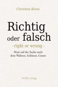 Cover-Bild zum Titel 'Richtig oder falsch' von 'Christina Klose'