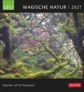 Cover-Bild zum Titel 'GEO Magische Natur Postkartenkalender 2027 - Wochenkalender mit 53 Postkarten' von ''