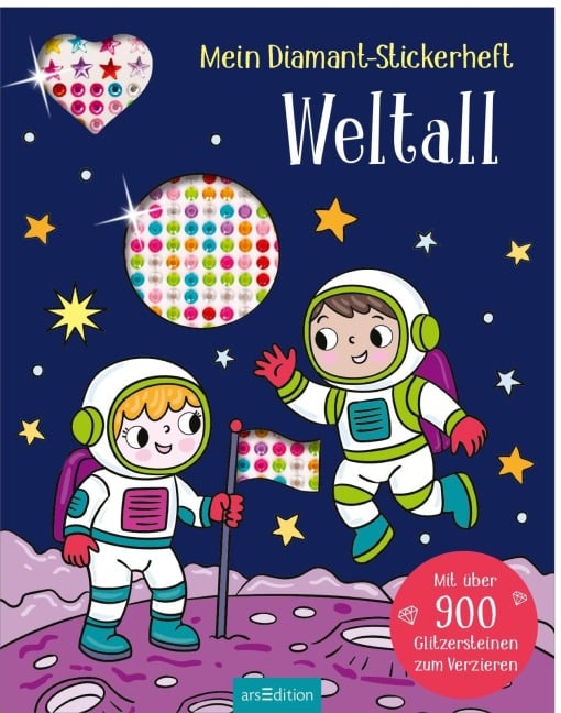 Mein Diamant-Stickerheft - Weltall - 