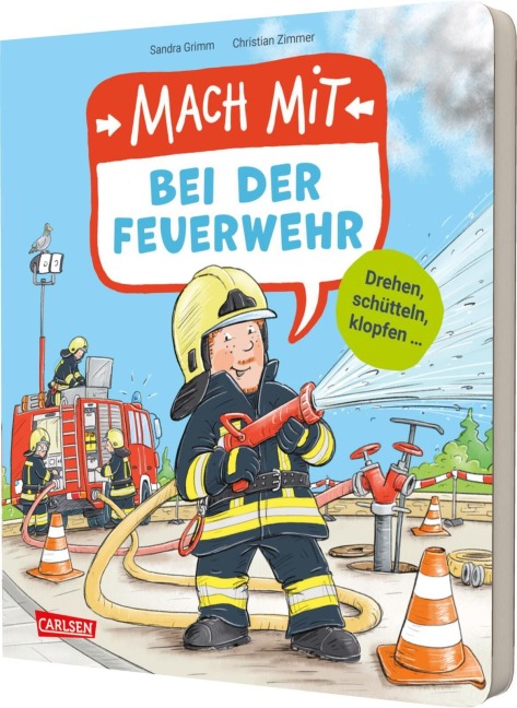 Mach mit - Bei der Feuerwehr - Sandra Grimm