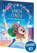 Cover-Bild zum Titel 'Santa Clausi - Ein Faultier rettet Weihnachten' von 'Katalina Brause'