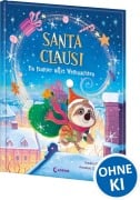 Cover-Bild zum Titel 'Santa Clausi - Ein Faultier rettet Weihnachten' von 'Katalina Brause'
