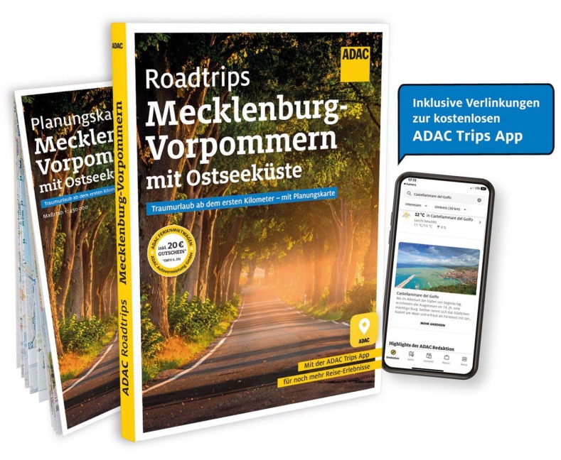 ADAC Roadtrips Mecklenburg-Vorpommern mit Ostseeküste - Katja Gartz