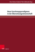 Cover-Bild zum Titel 'Neue Forschungsparadigmen in der Übersetzungswissenschaft' von ''
