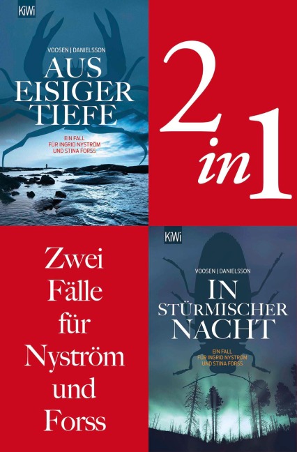 Zwei Fälle für Ingrid Nyström und Stina Forss (2in1-Bundle) - Roman Voosen, Kerstin Signe Danielsson