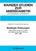 Cover-Bild zum Titel 'Bedingte Ordnungen' von 'Elisabeth Hecker-Bretschneider'