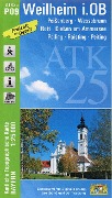 Cover-Bild zum Titel 'Weilheim i.OB 1:25 000' von ''