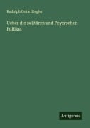 Cover-Bild zum Titel 'Ueber die solitären und Peyerschen Follikel' von 'Rudolph Oskar Ziegler'