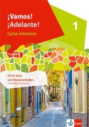 Cover-Bild zum Titel '¡Vamos! ¡Adelante! Curso intensivo 1. Fit für Tests und Klassenarbeiten mit Audios 1. Lernjahr' von ''