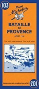 Cover-Bild zum Titel 'Michelin Map Battle of Provence' von 'Michelin'