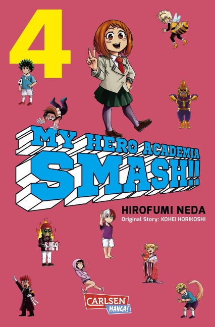 My Hero Academia Smash 4 - Kohei Horikoshi, Hirofumi Neda