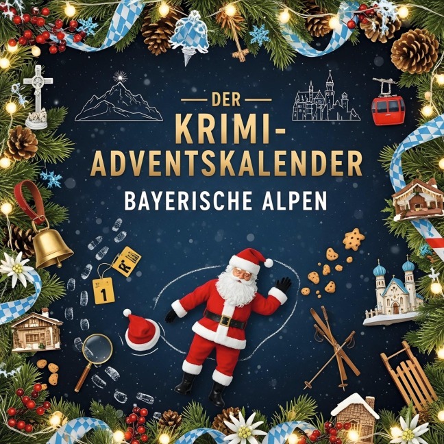 Der Krimi-Adventskalender Bayerische Alpen - Zoe Peters