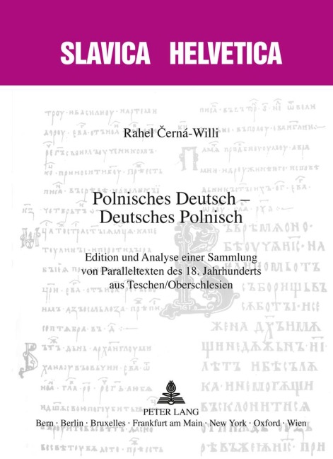Polnisches Deutsch - Deutsches Polnisch - Rahel Cerna-Willi