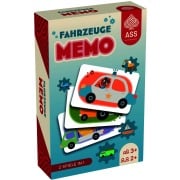 Cover-Bild zum Titel 'Fahrzeuge Memo' von 'ASS - Spielkartenfabrik Altenburg GmbH'