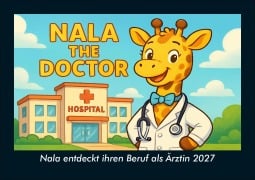 Cover-Bild zum Titel 'Nala entdeckt ihren Beruf als Ärztin 2027 Fotokalender DIN A5' von 'Tobias Schmitt, Kevin Heber'