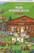 Cover-Bild zum Titel 'Mein Wimmelbuch z'Alp' von 'Celine Geser'