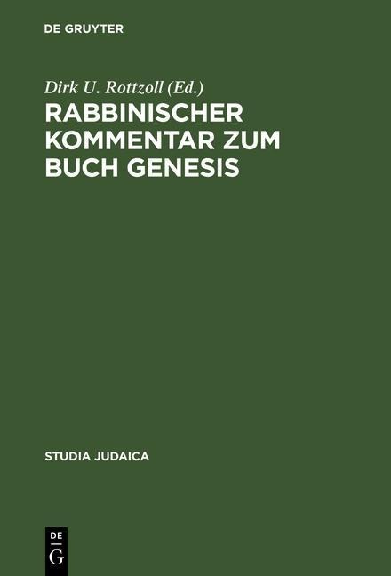 Rabbinischer Kommentar zum Buch Genesis - 