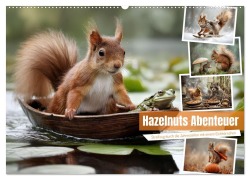 Cover-Bild zum Titel 'Hazelnuts Abenteuer (Wandkalender 2026 DIN A2 quer), CALVENDO Monatskalender' von ''