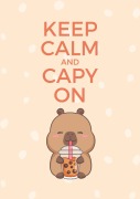 Cover-Bild zum Titel 'Cream Boba Capybara Notebook' von ''