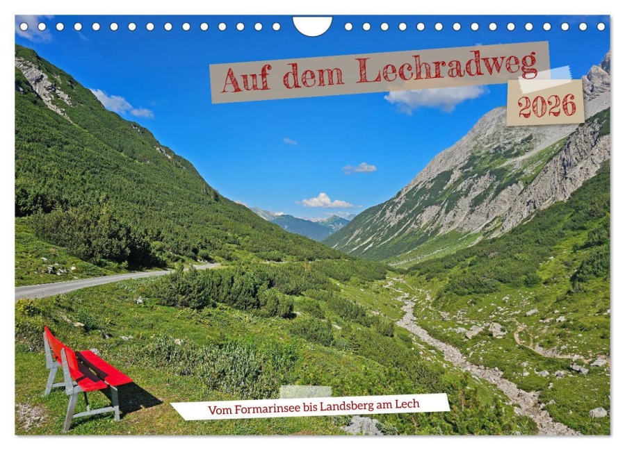 Vom Formarinsee bis Landsberg am Lech - Auf dem Lechradweg (Wandkalender 2026 DIN A4 quer), CALVENDO Monatskalender - Beate Bussenius